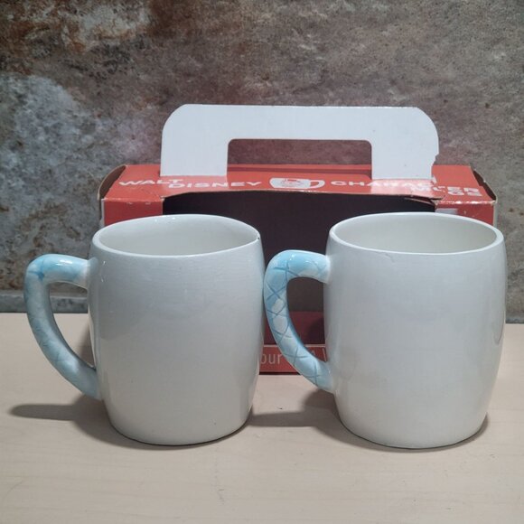 Donald Duck Ludwig Von Drake Disney Mugs 1961 RCA Victor Dealer Courtesy Gift - Picture 3 of 11